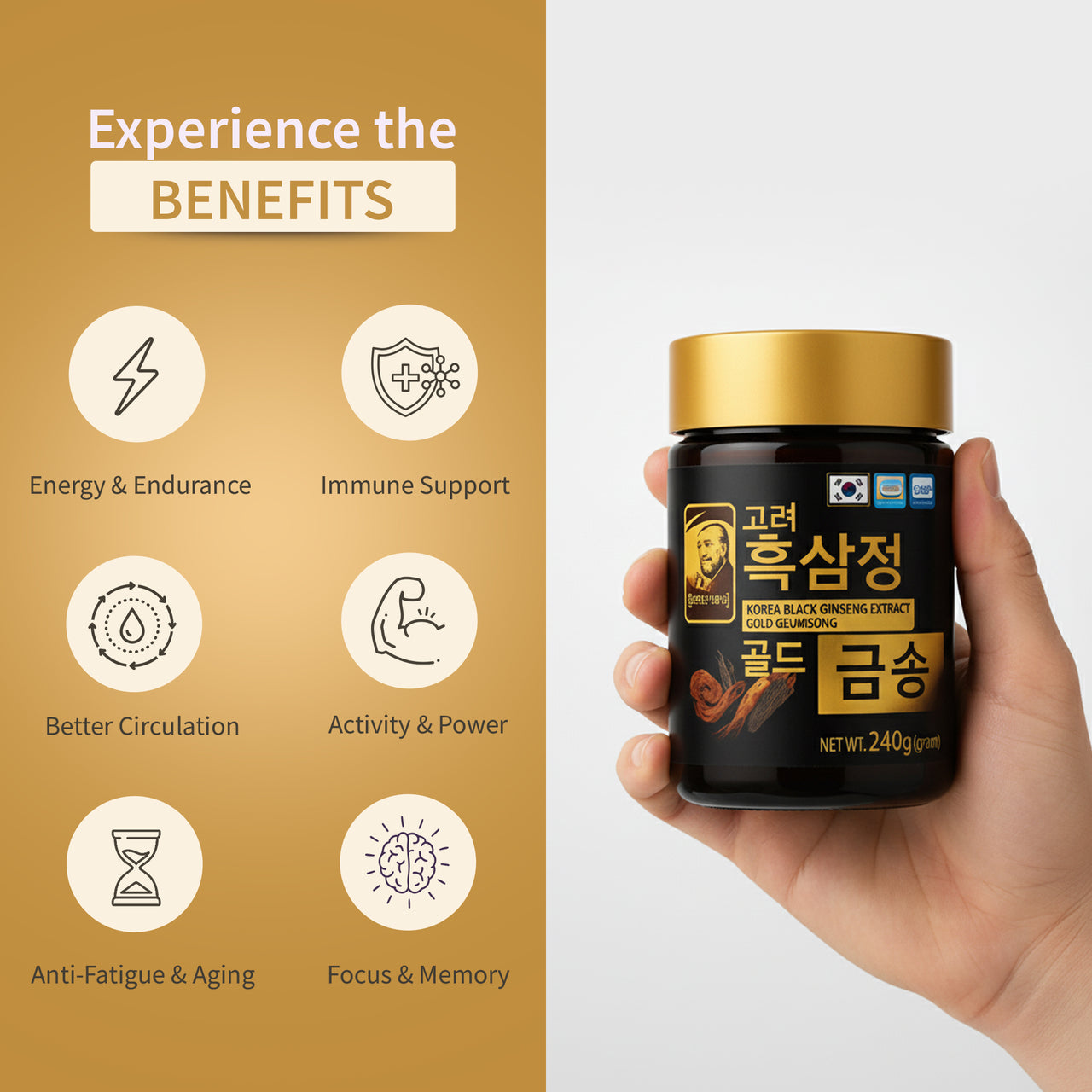 Ginseng – Korean Black Ginseng Extract