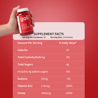 Goli® Apple Cider Vinegar Gummies – Metabolism & Digestive Wellness